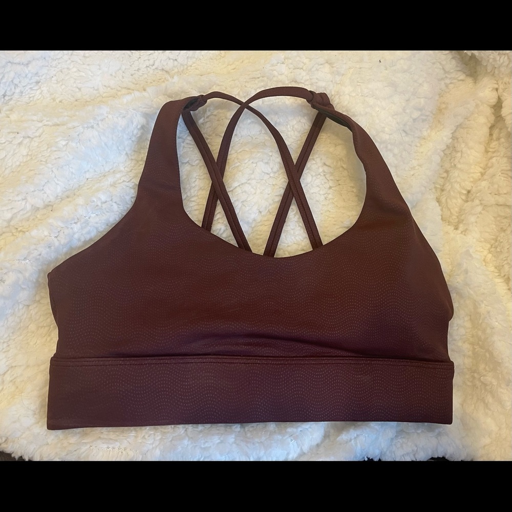Zyia Active Fig Vibration Light n Tight Strappy Bra